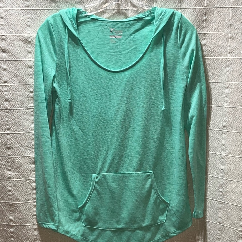 Old Navy Aqua Hoodie Sweatshirt